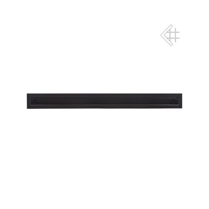 kratka wentylacyjna luft 60x1000 mm - kolor czarny