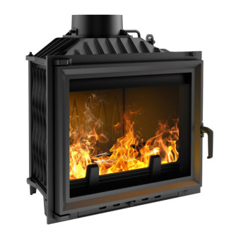 KRATKI Kominek powietrzny żeliwny ANTEK 10 kW Ø 180